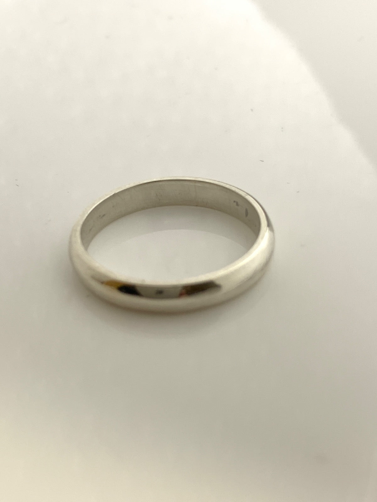 Silver Wedding Band