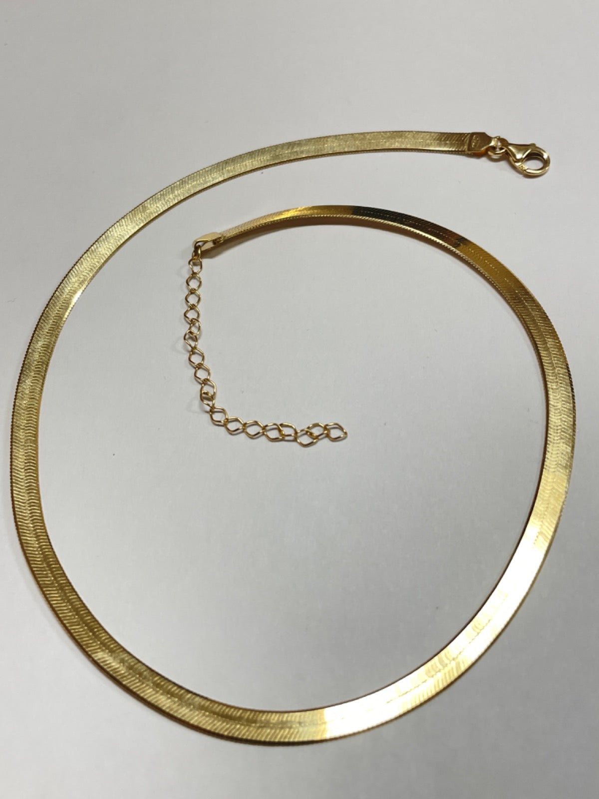 18K Yellow Gold Omega Choker
