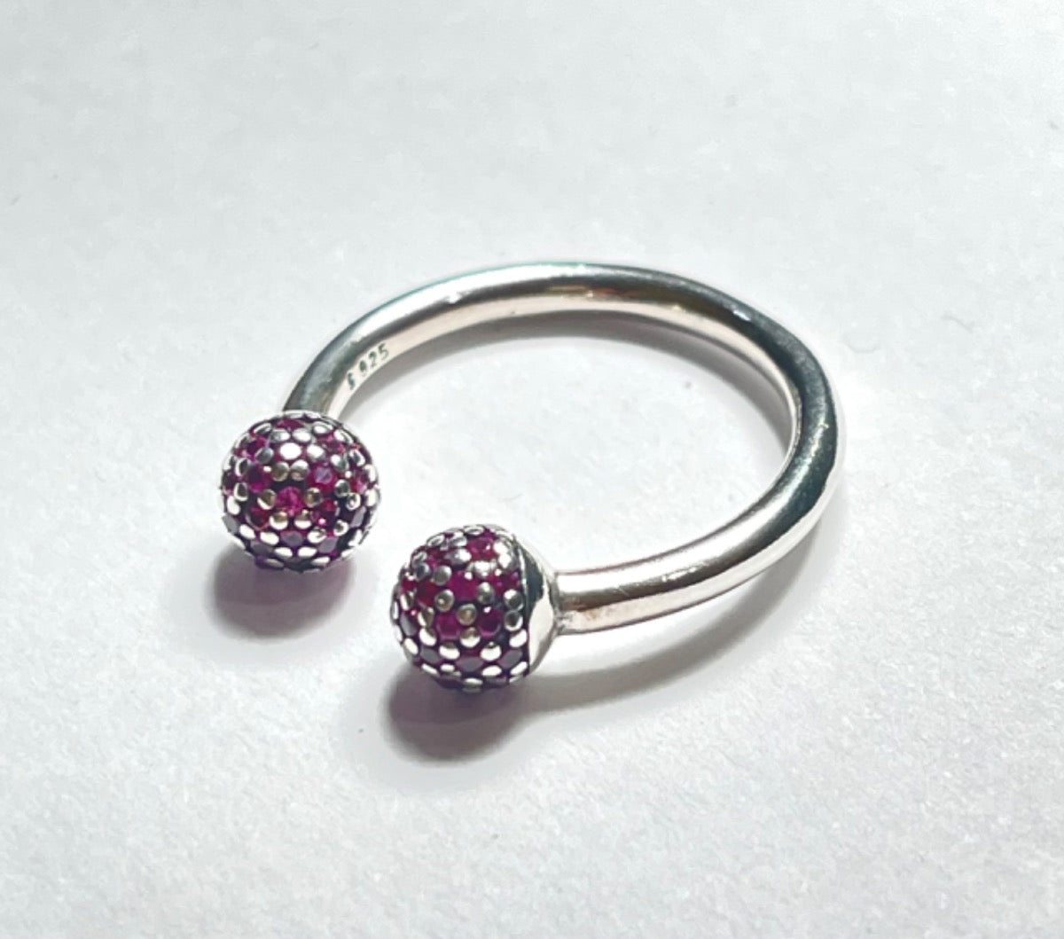 Silver Ring with CZ