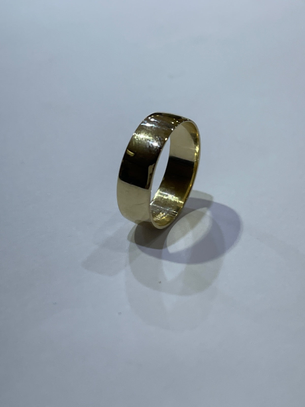 14K Yellow Gold Wedding Band