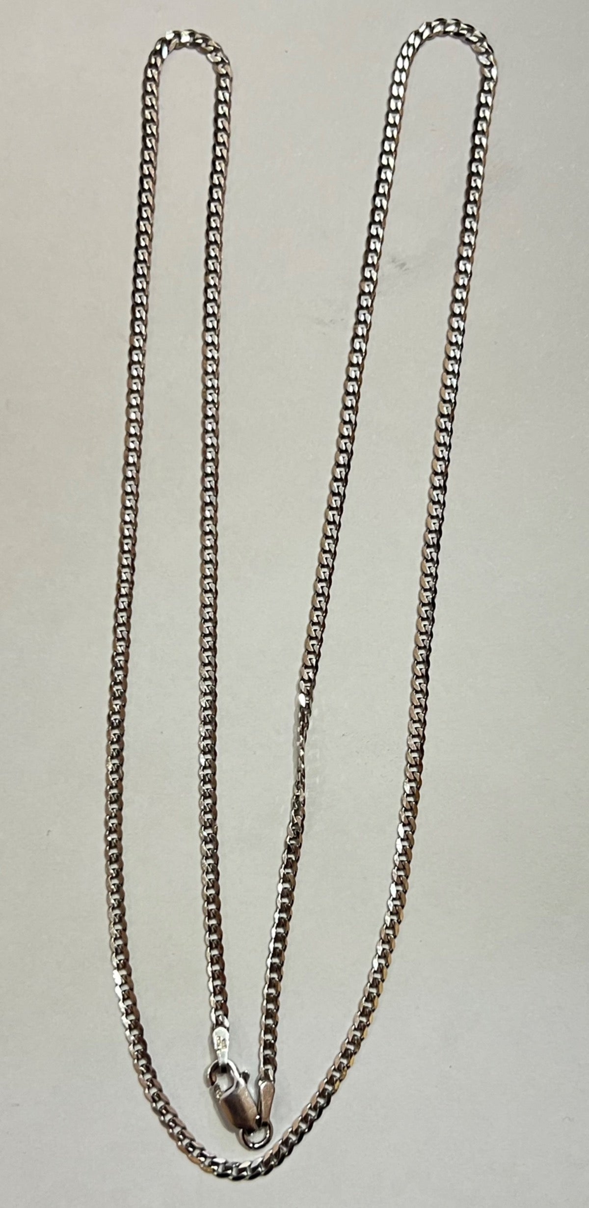 Silver Curb Chain