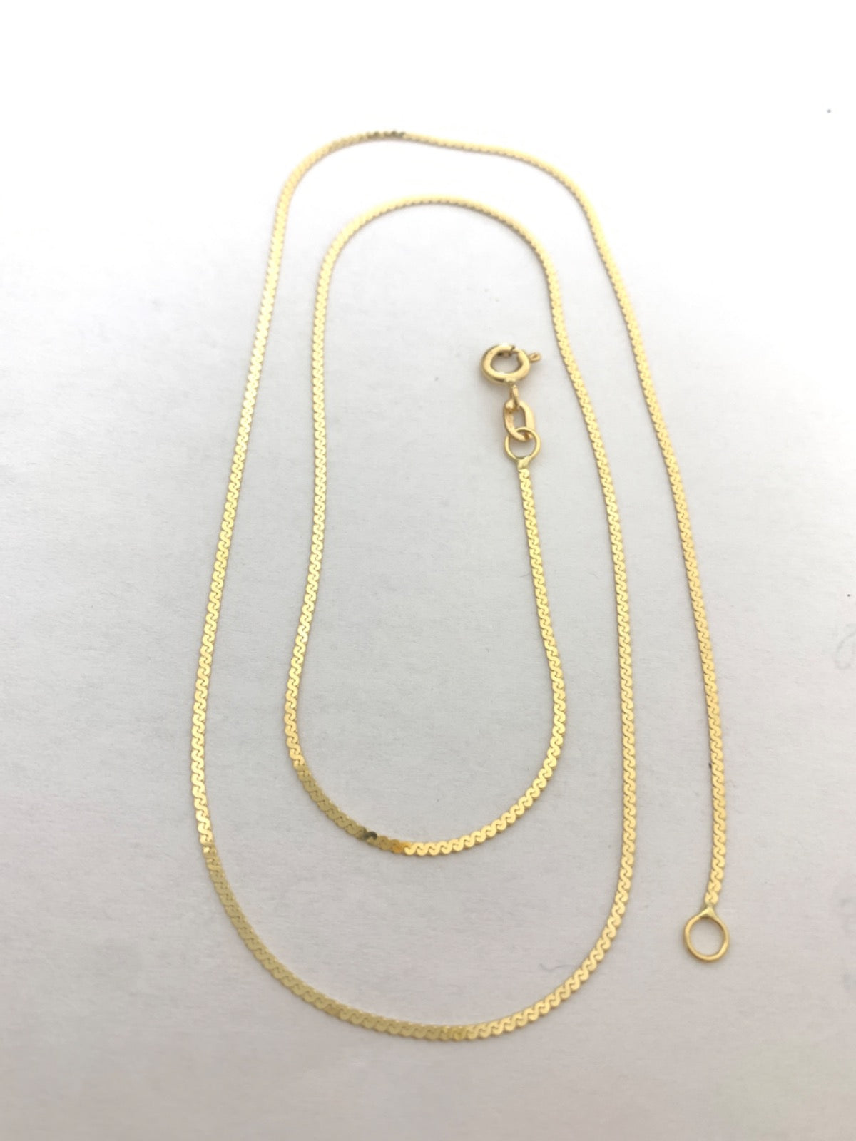 18K Yellow Gold Chain
