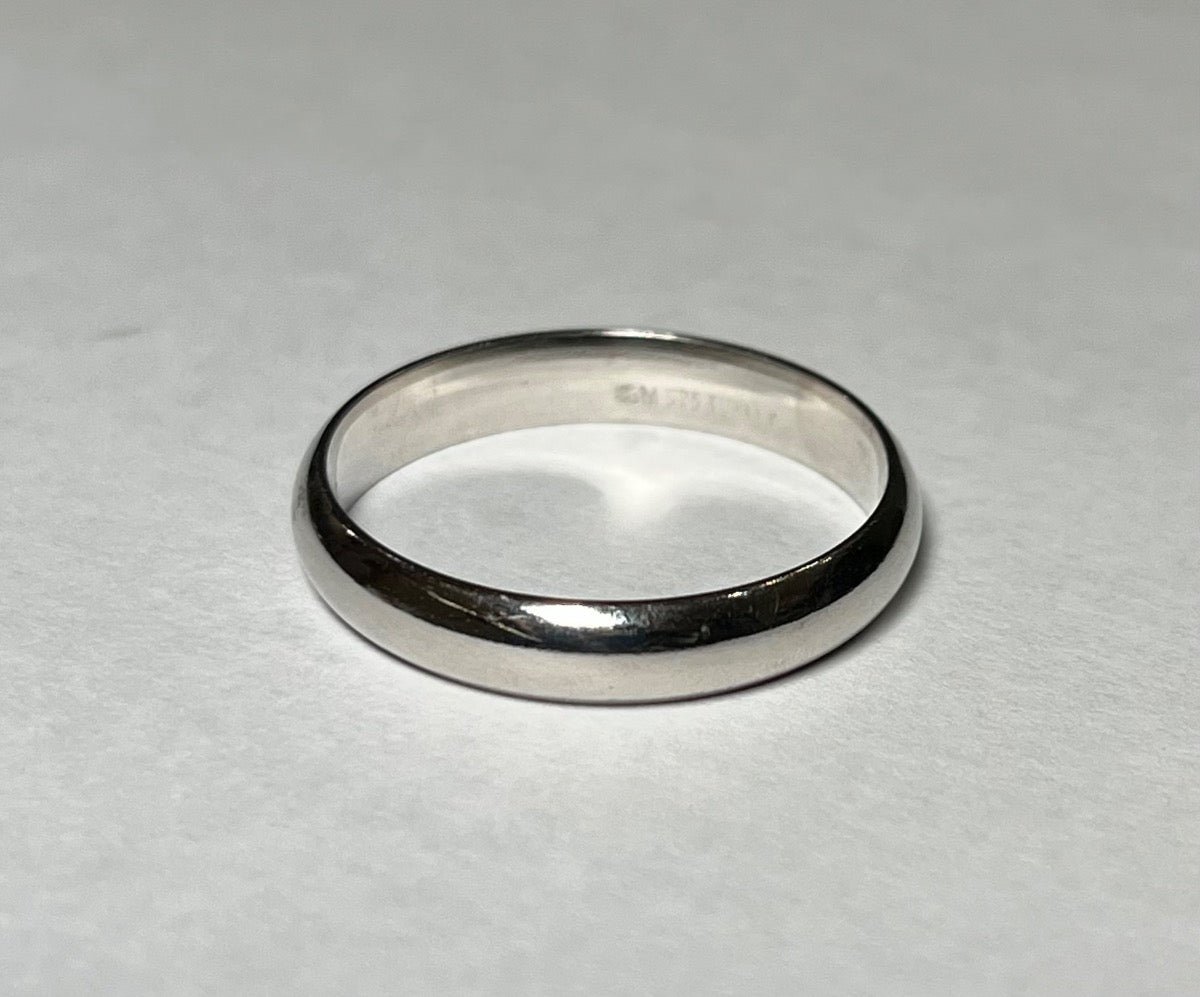 Silver Wedding Band