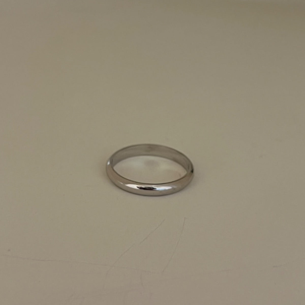 Silver Wedding Band