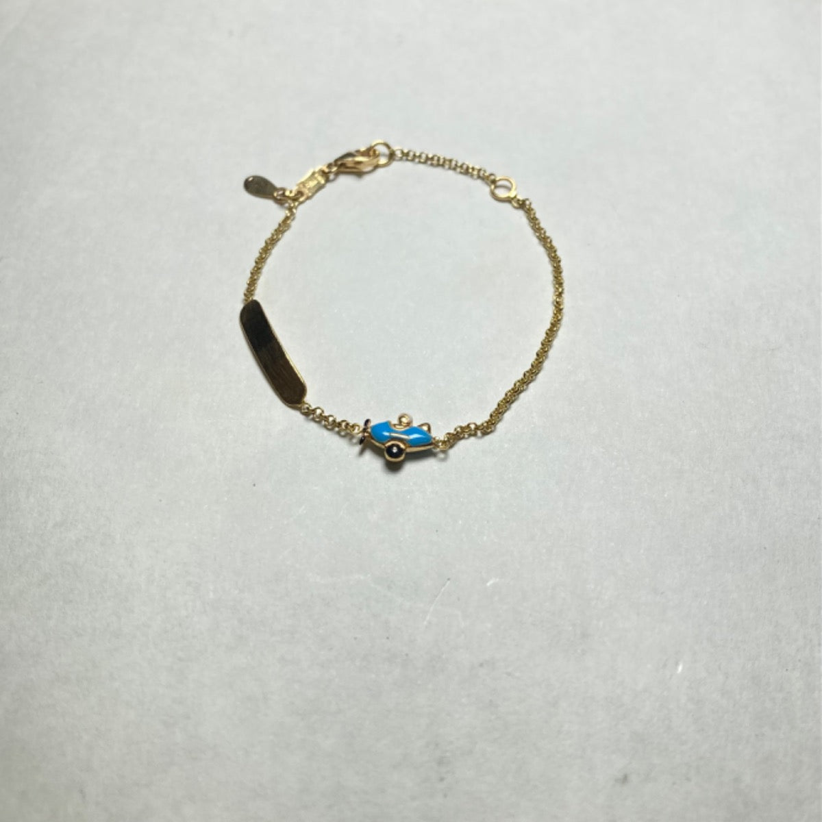 18K Yellow Gold Baby Bracelet