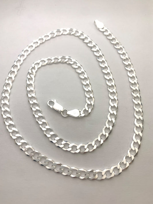 White Silver  Chain