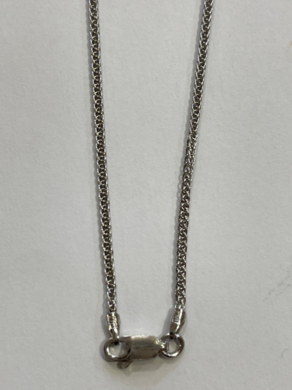 White Silver Chain