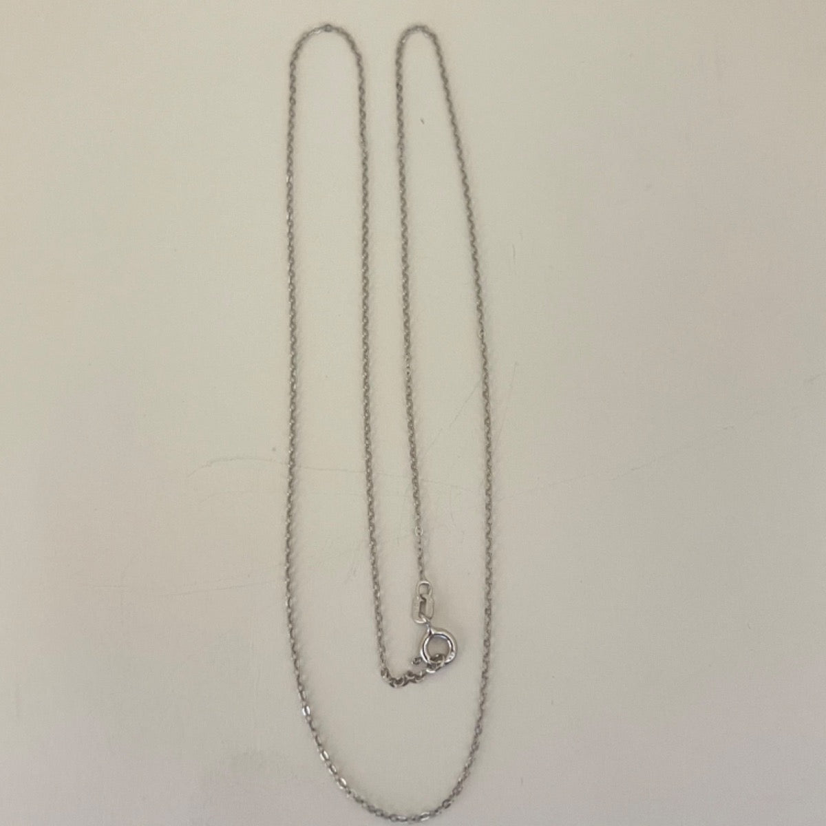 Silver Round Cable Chain
