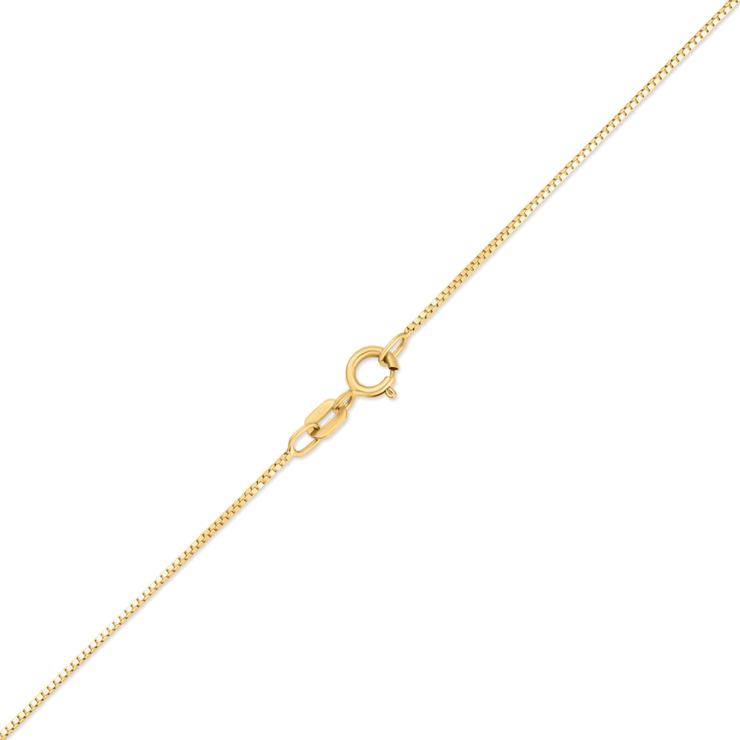 Corrente "Box" em Ouro 18K Amarelo