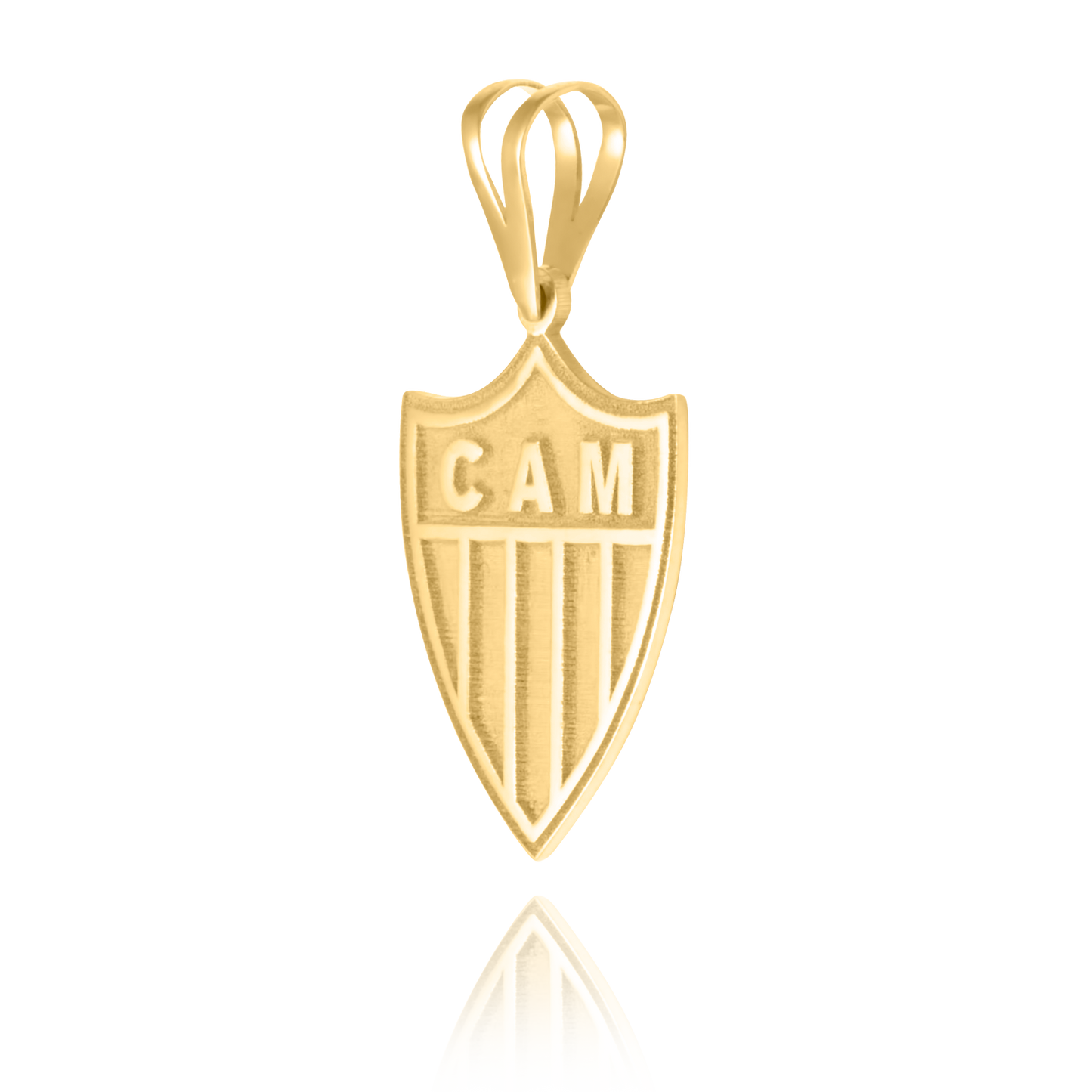 18K Yellow Gold “Clube Atlético Mineiro” Pendant