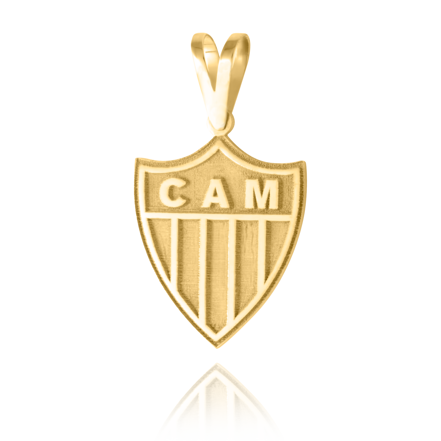 18K Yellow Gold “Clube Atlético Mineiro” Pendant