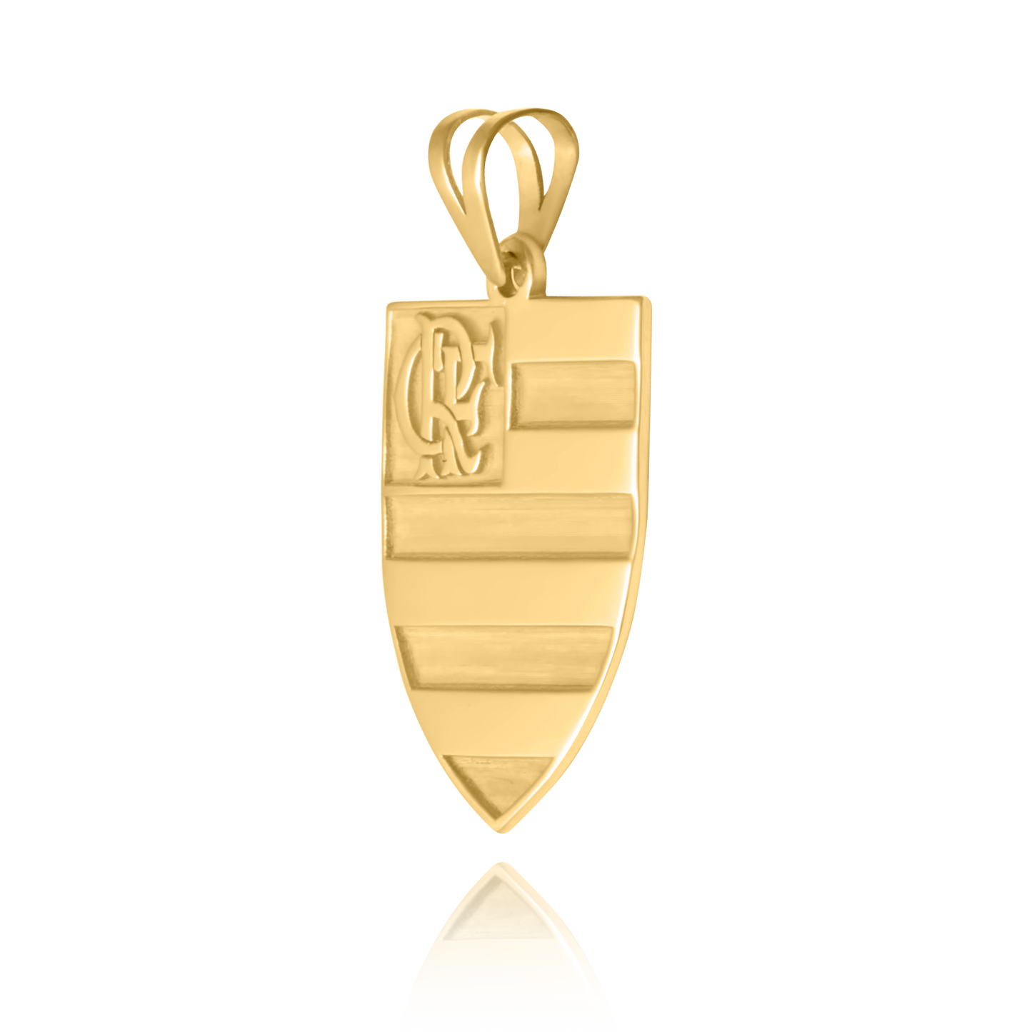 18K Yellow Gold “Flamengo” Pendant