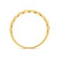 18K Yellow Gold Cuban Link Ring