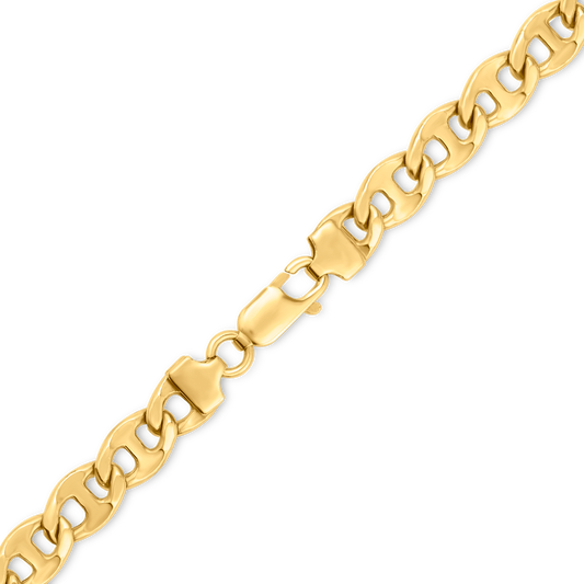18K Yellow Gold Mariner Chain