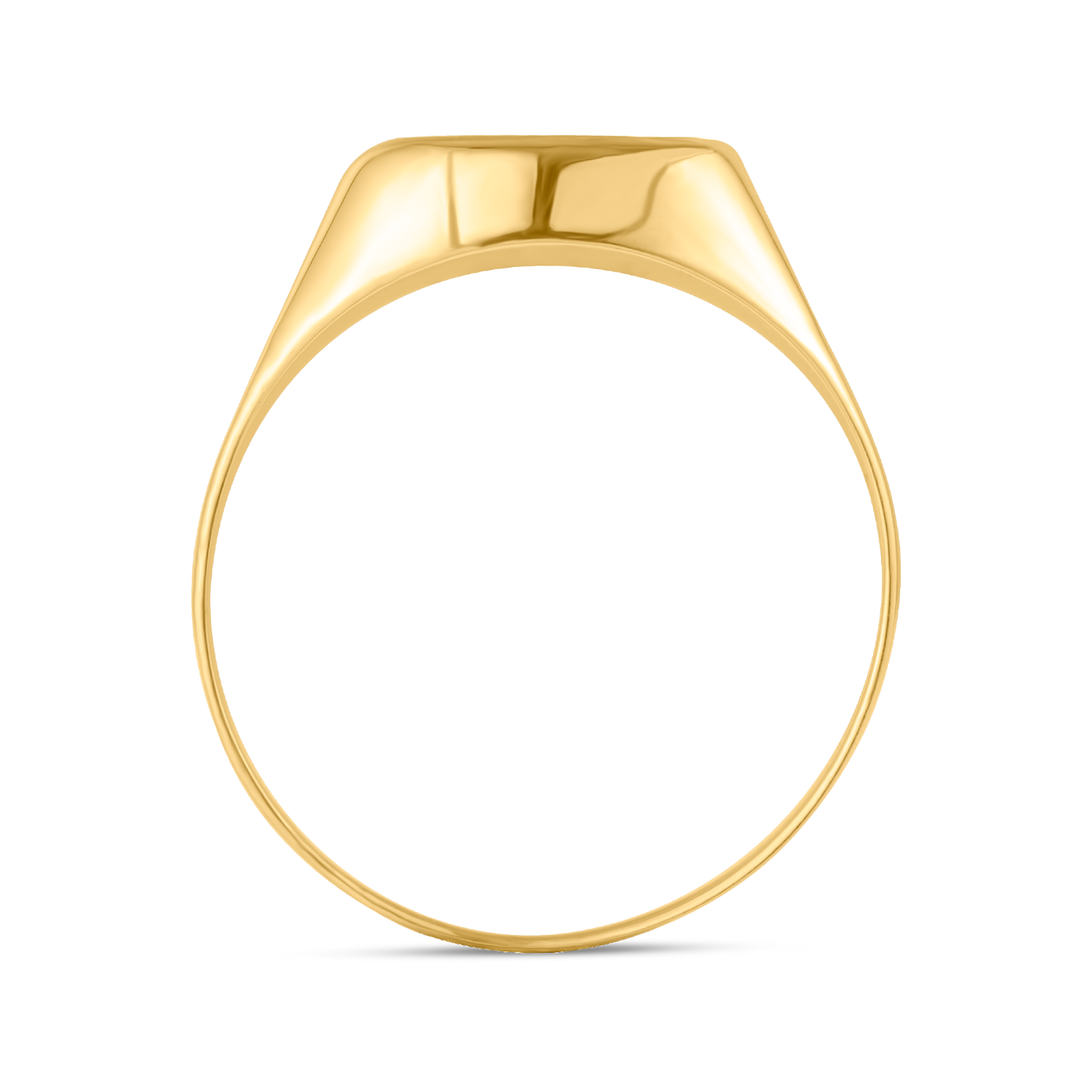 Anel Masculino em Ouro 18K Amarelo