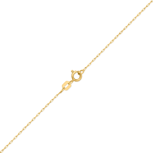 18K Yellow Gold Thin Cable Chain