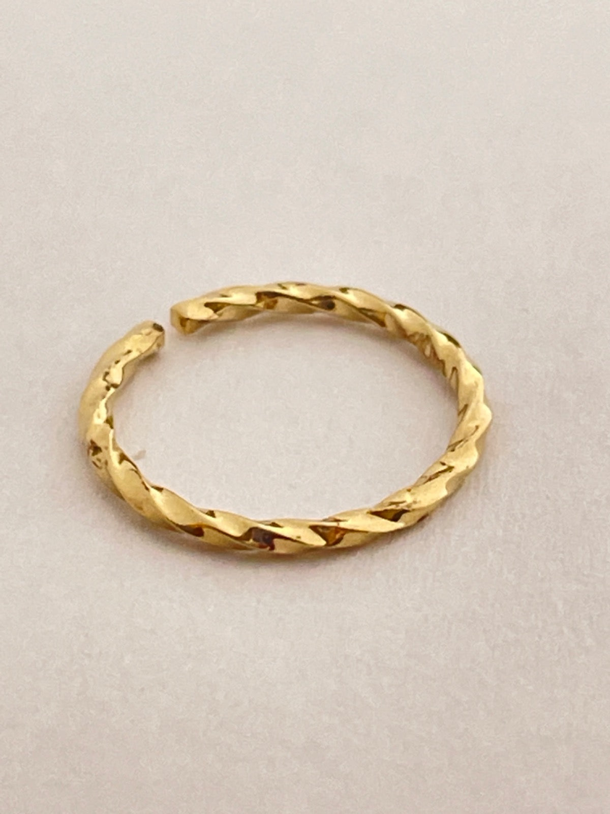 14K Yellow Gold Piercing