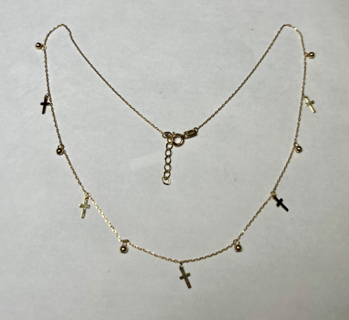 18K Yellow Gold Choker