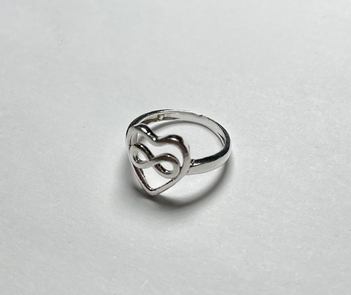 Silver Infinity Ring