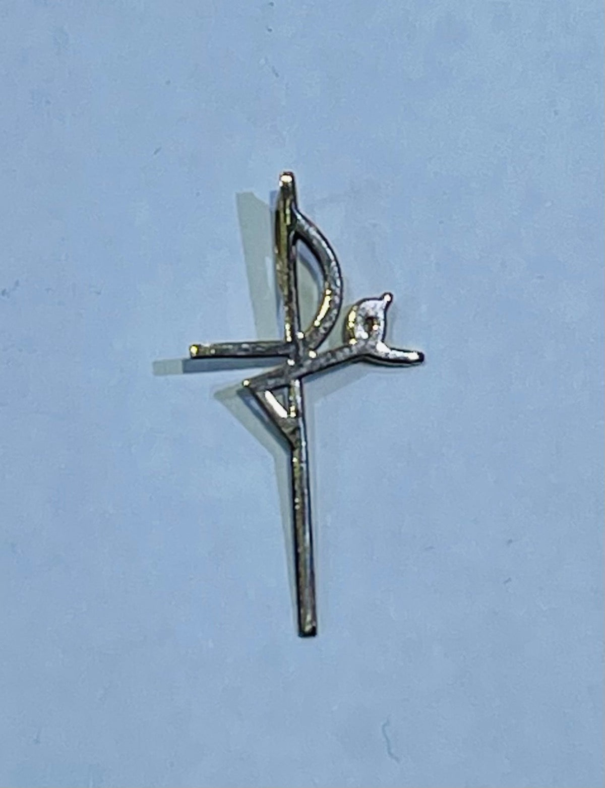 18K Yellow Gold Faith Pendant