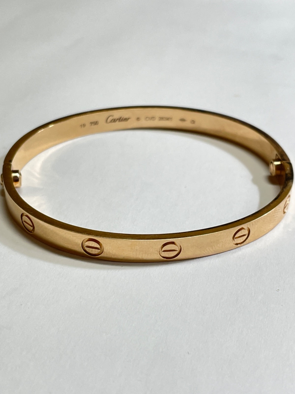 18K Rose Gold Cartier Bracelet