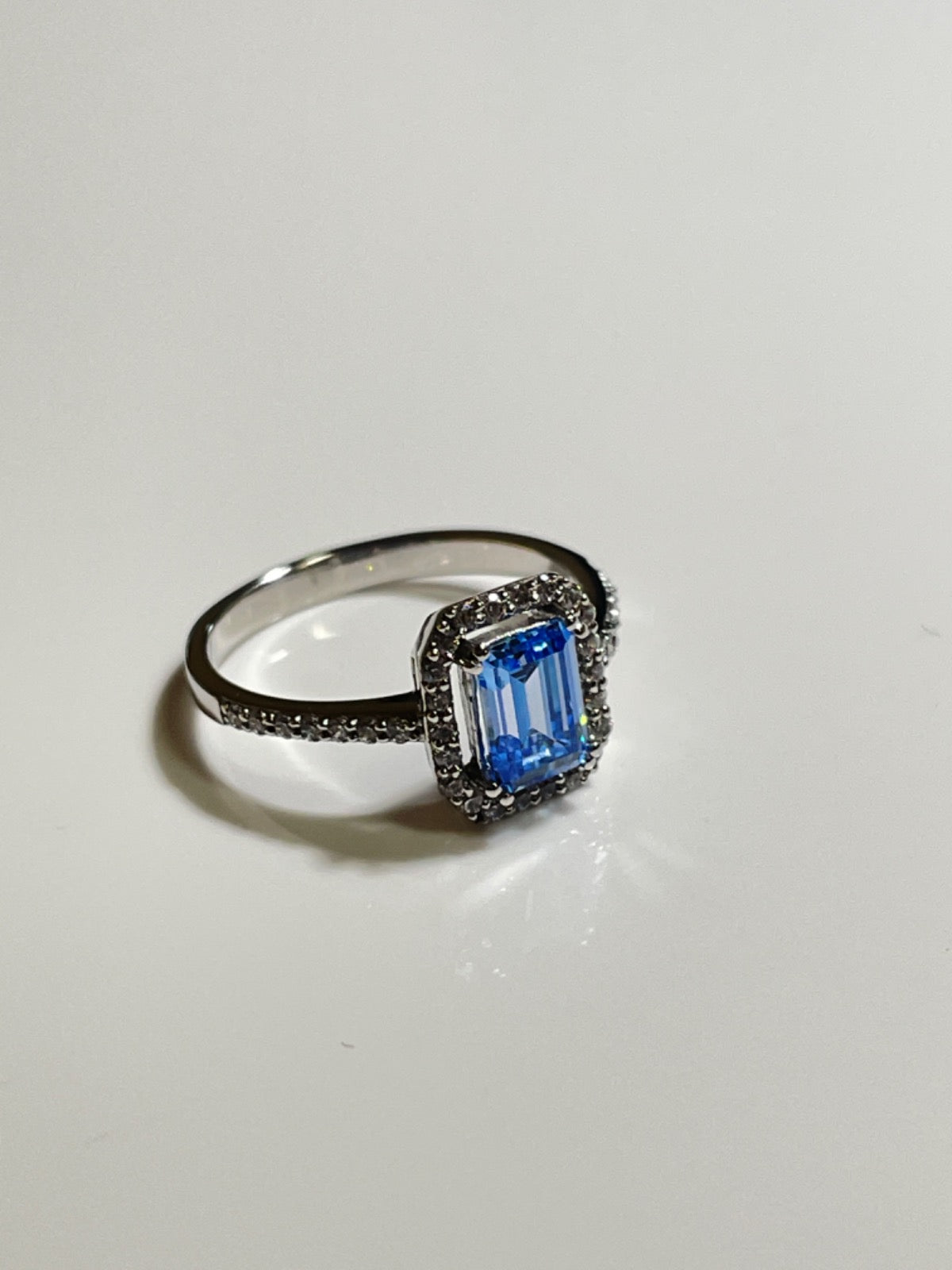 Silver Ring with CZ