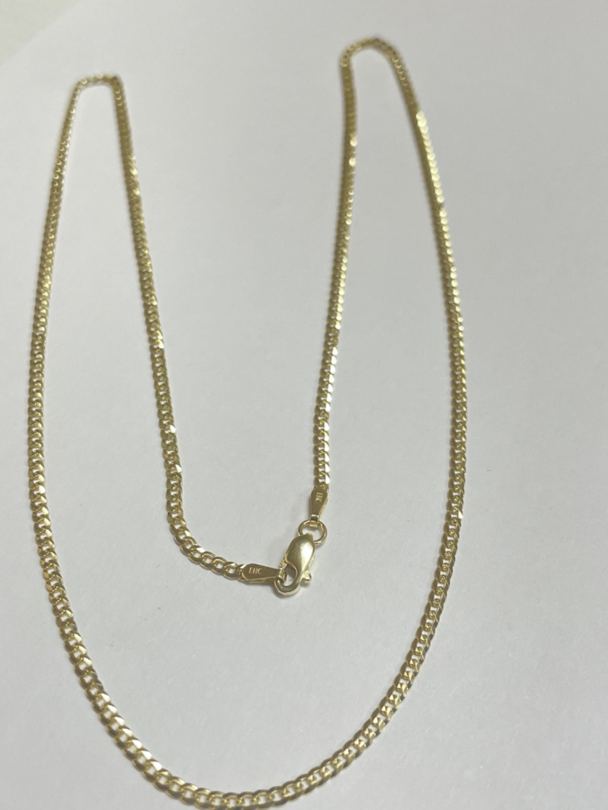 14K Yellow Gold Cuban Chain