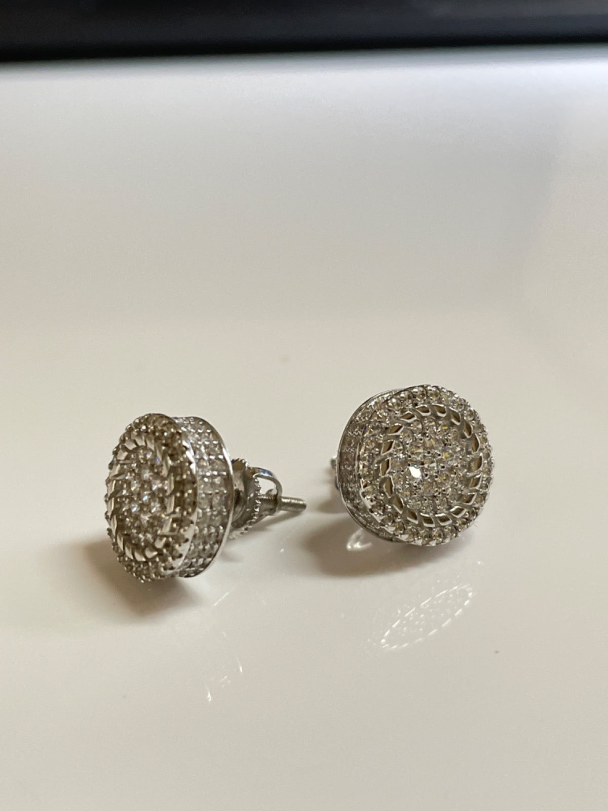 Silver Small Earring with CZ