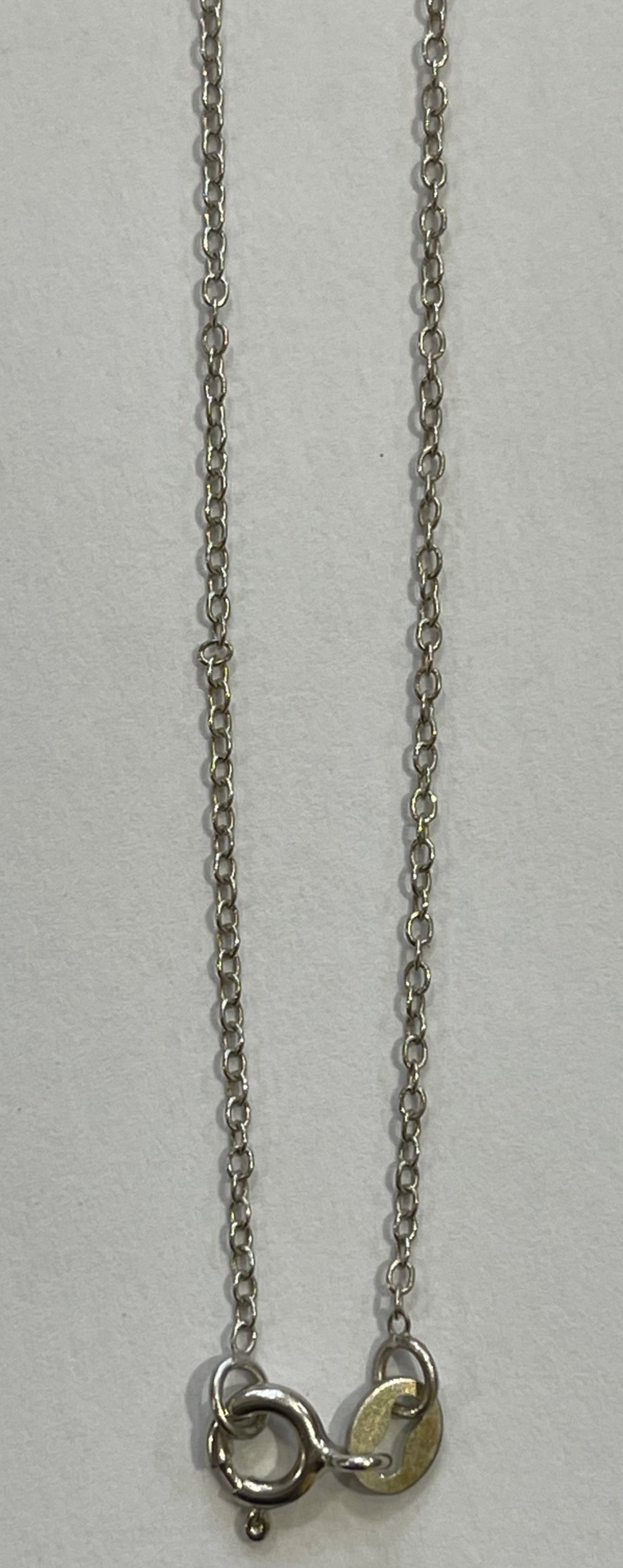 White Silver Chain
