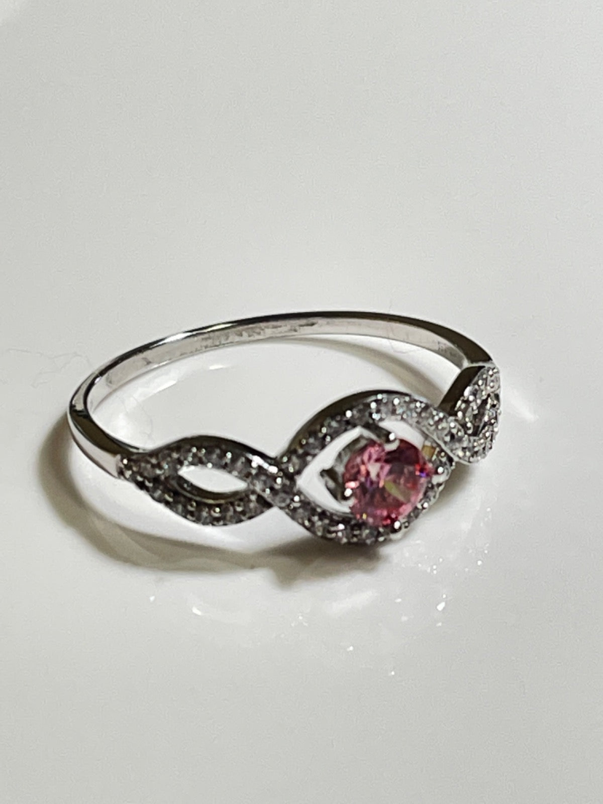 Silver Ring with CZ