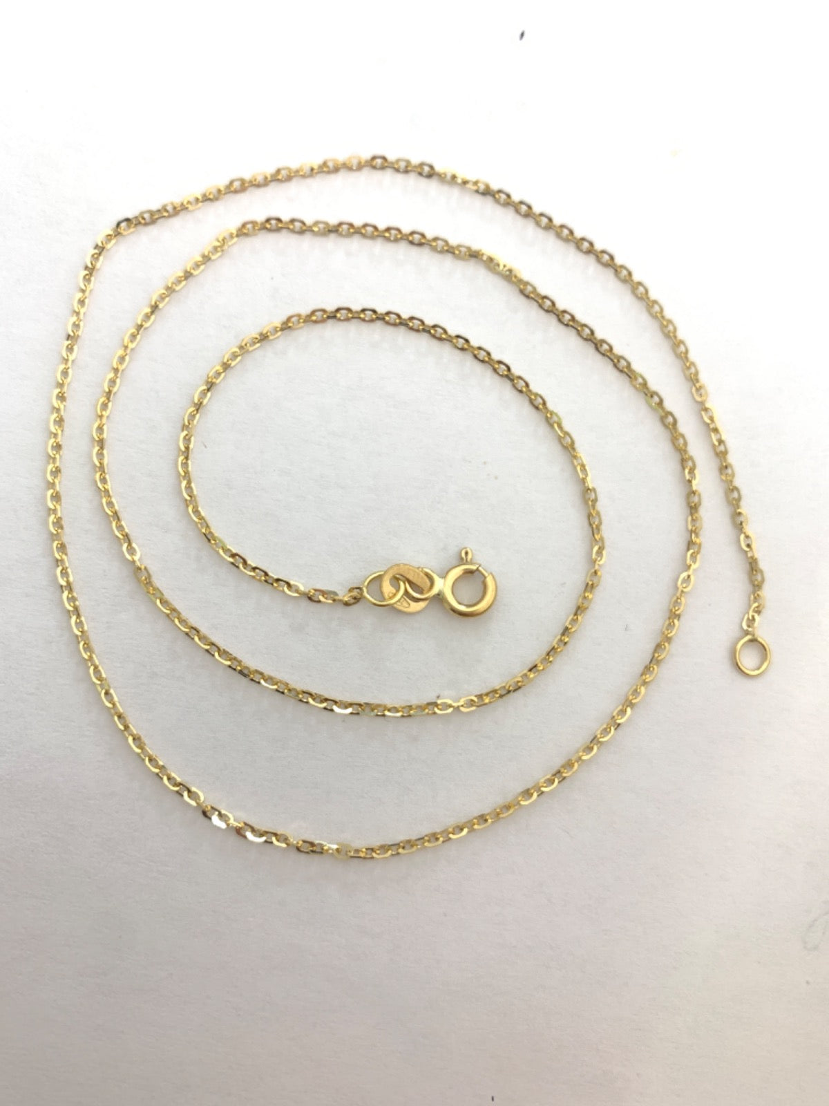 18K Yellow Gold Chain