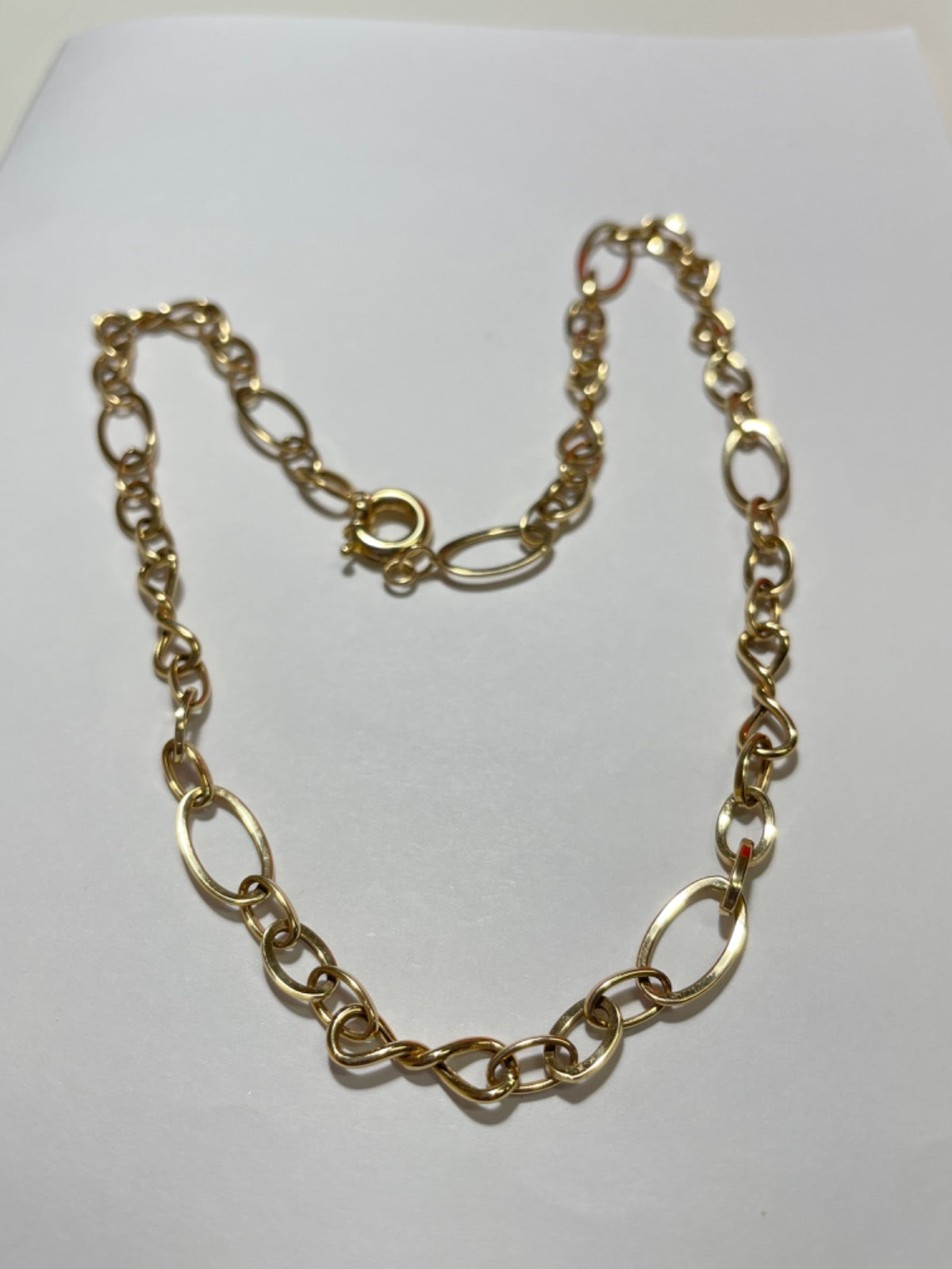 18K Yellow Gold Choker
