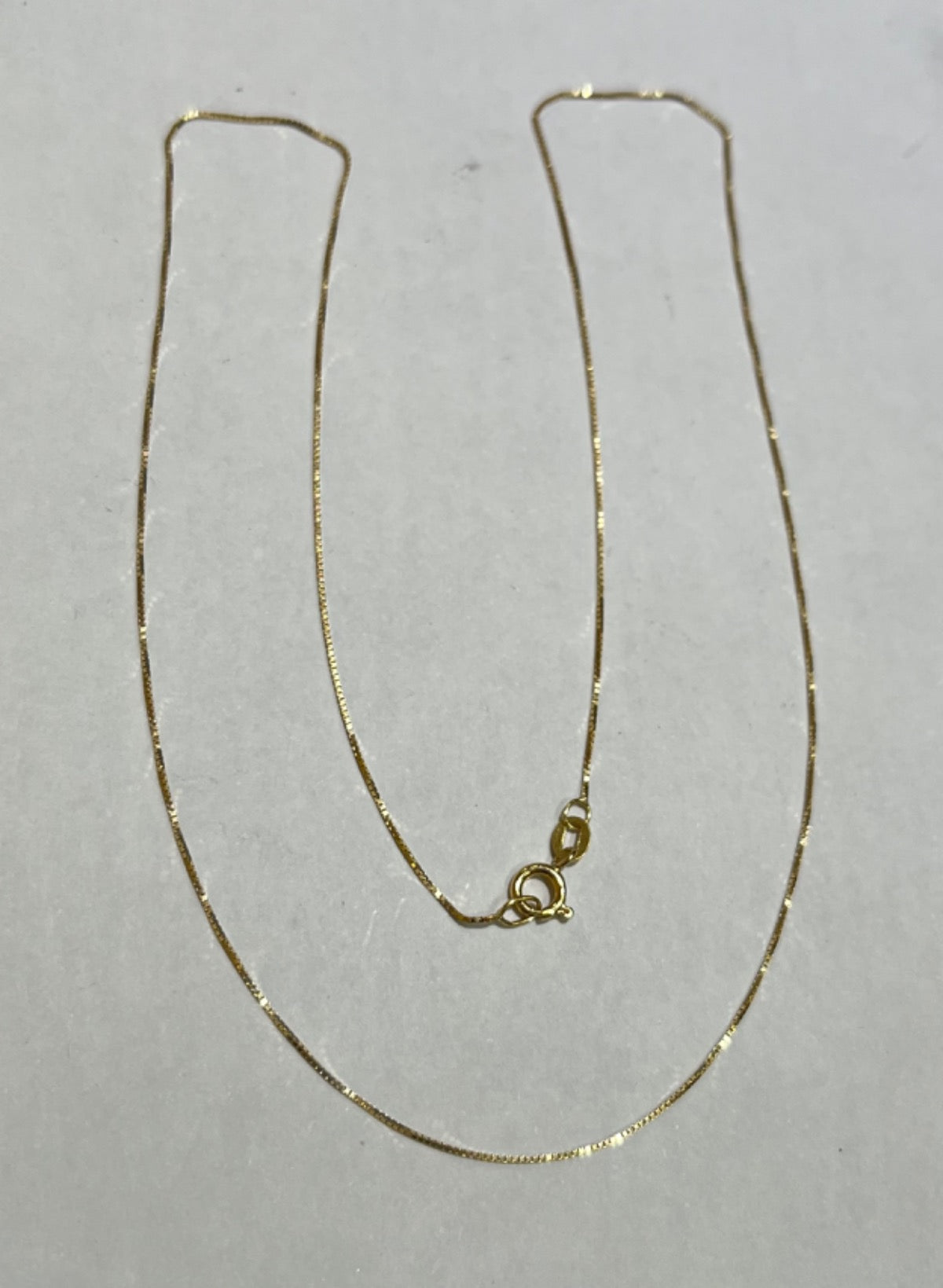 18K Yellow Gold Chain