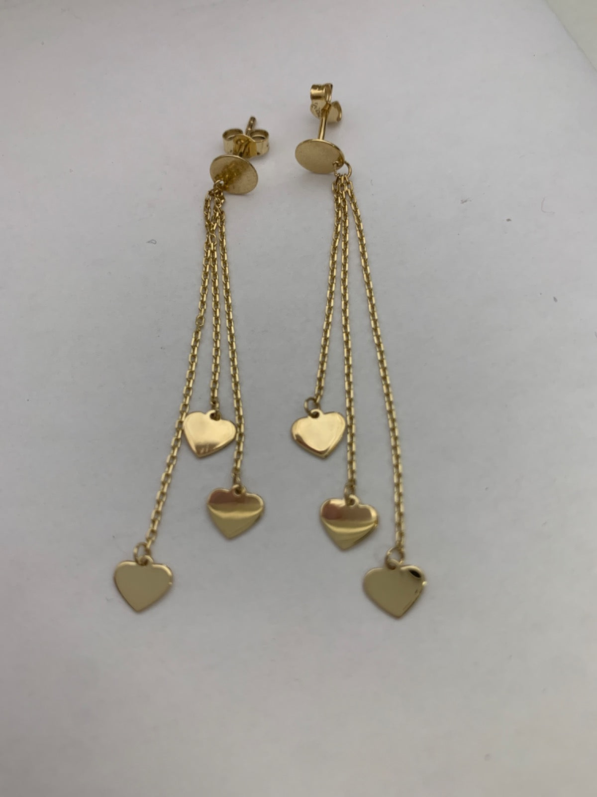 18K Yellow Gold Earring