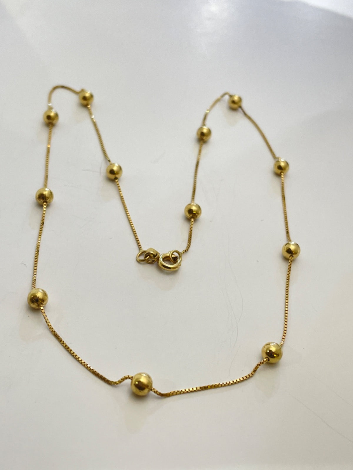 18K Yellow Gold Chain
