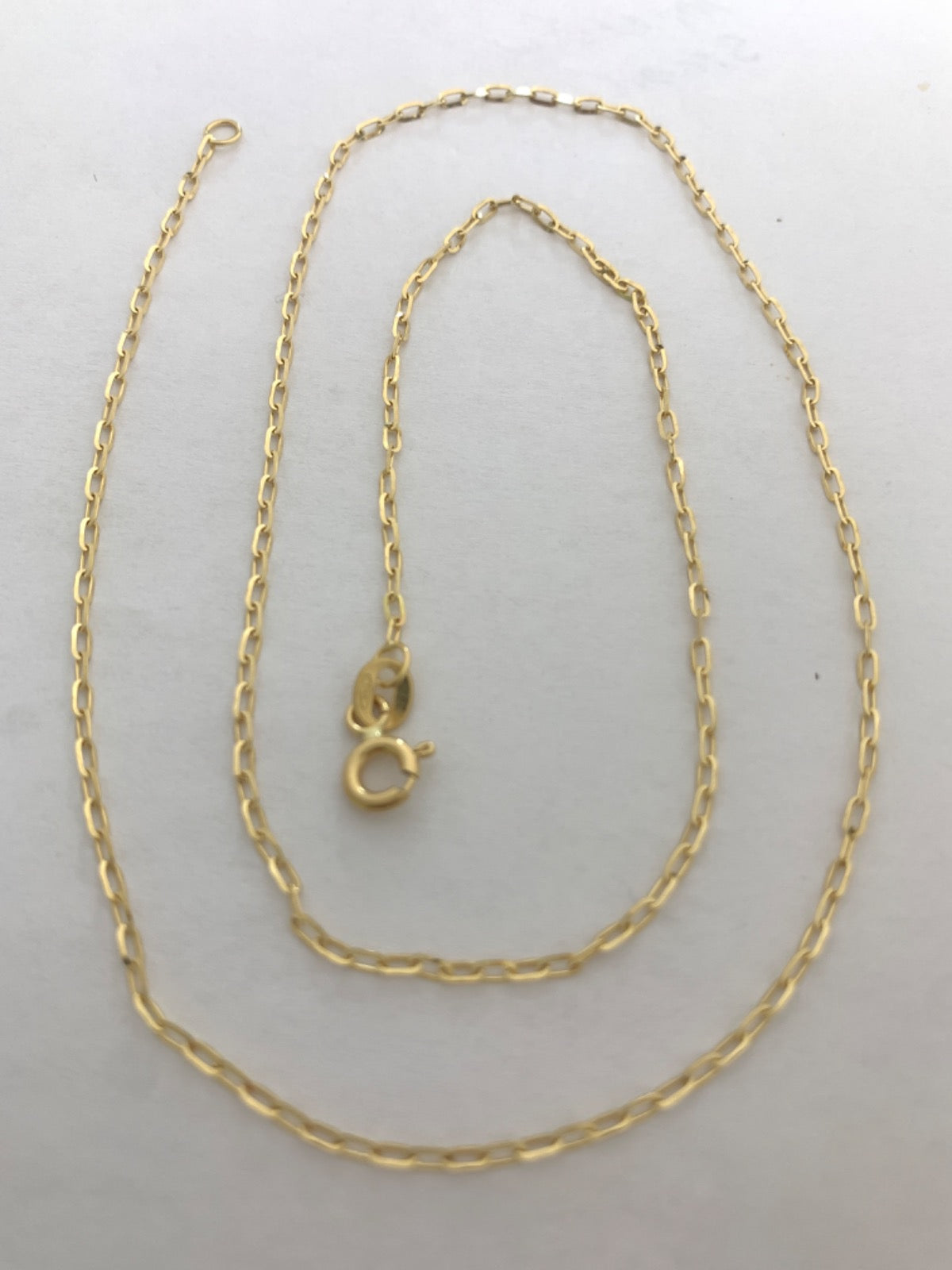 18K Yellow Gold Chain