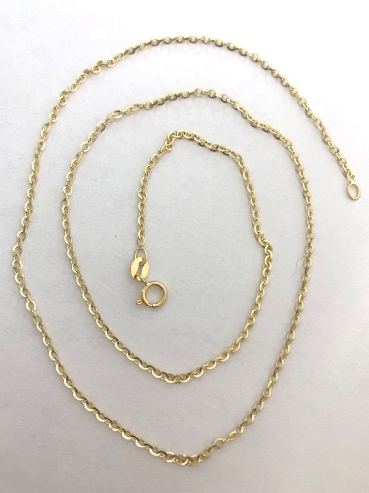 18K Yellow Gold Chain