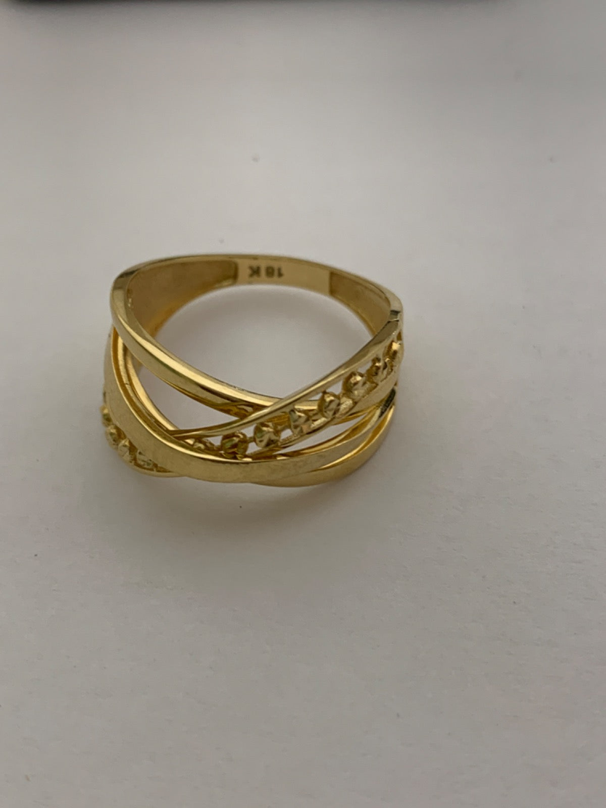 18K Yellow Gold Ring