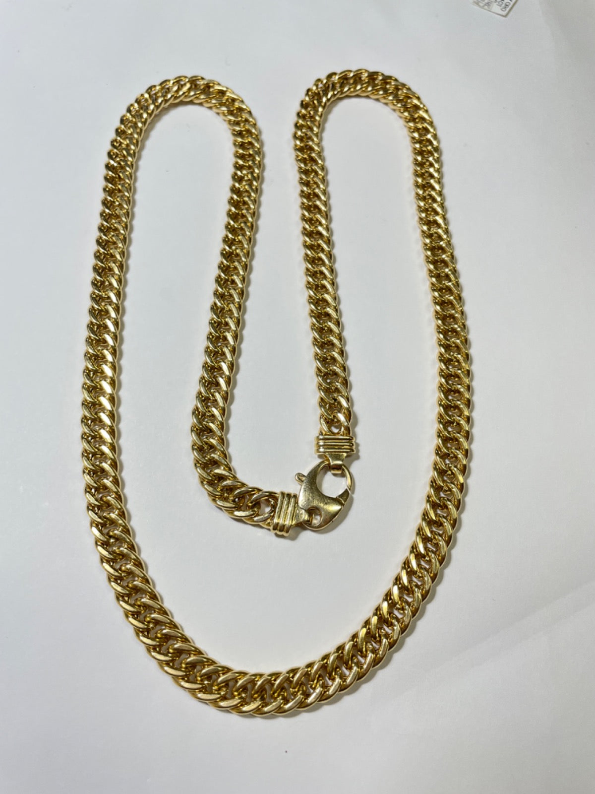 18K Yellow Gold Man Chain