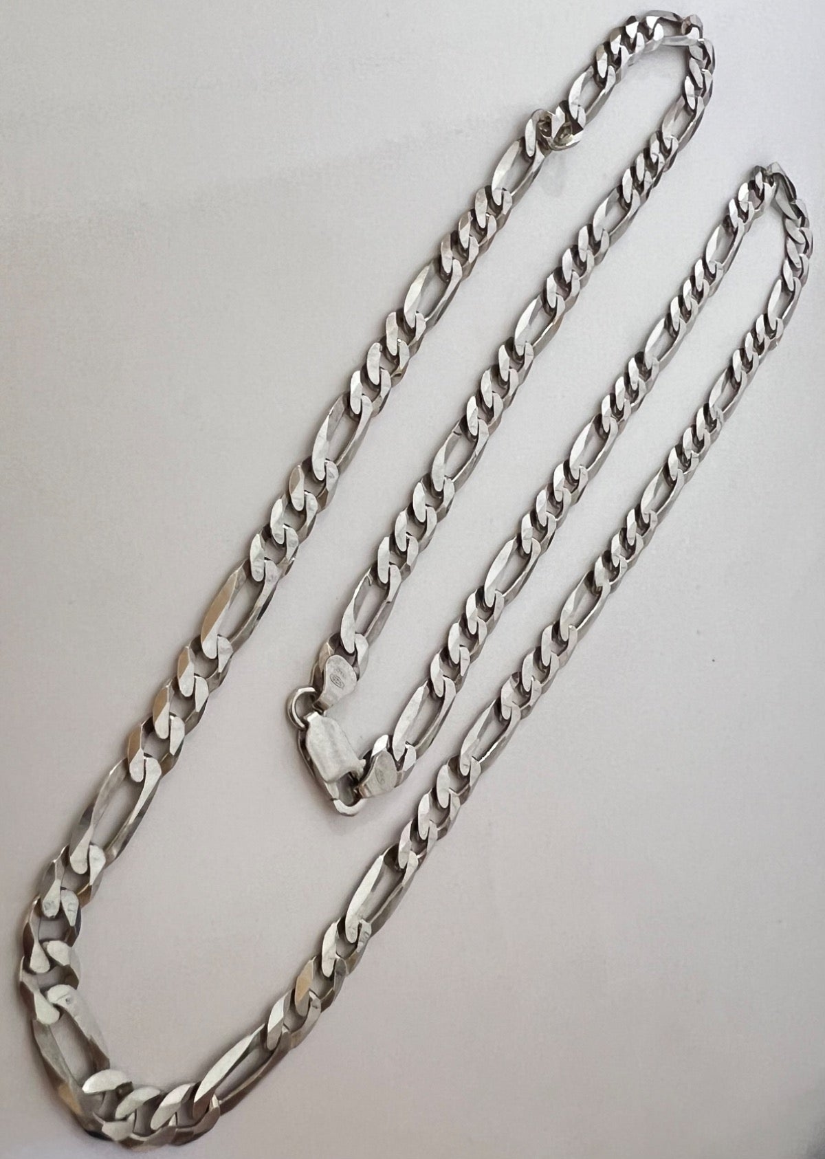 Silver Figaro Chain