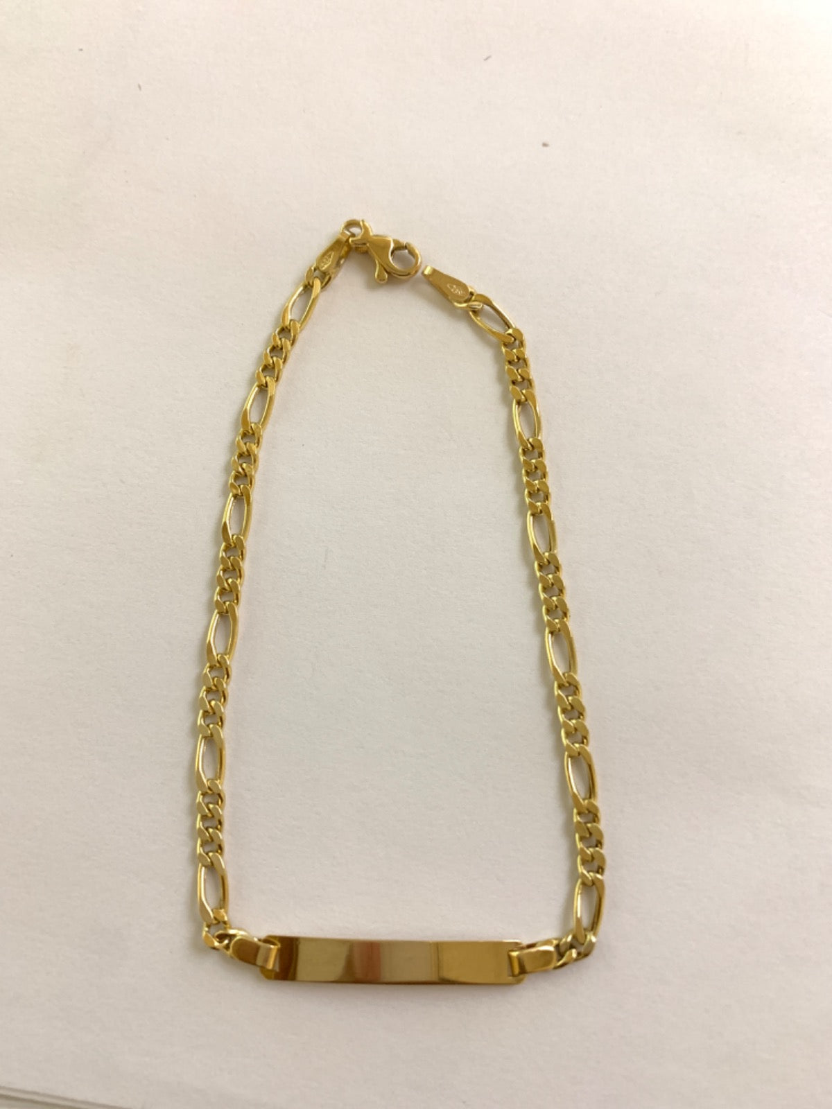 18K Yellow Gold Baby Bracelet