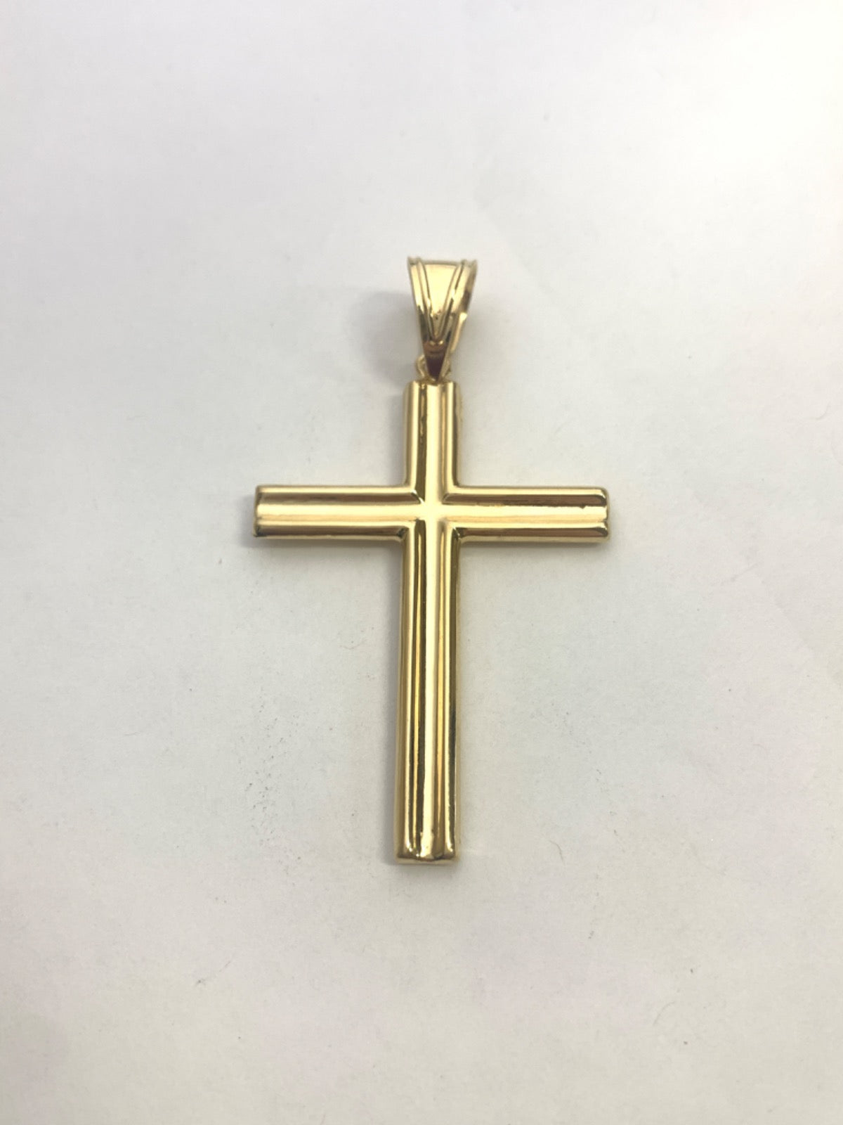 18K Yellow Gold Cross Pendant