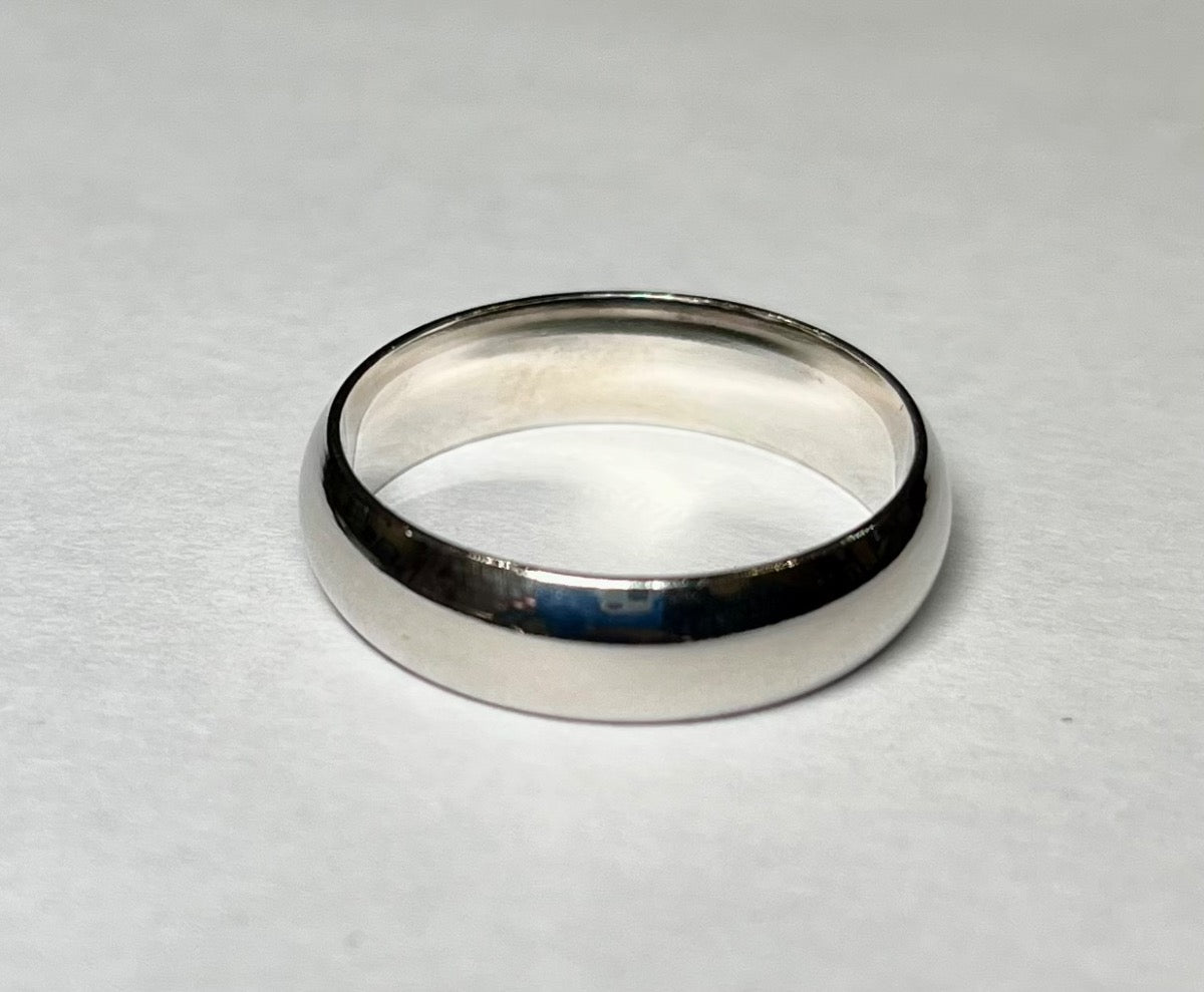 Silver Wedding Band