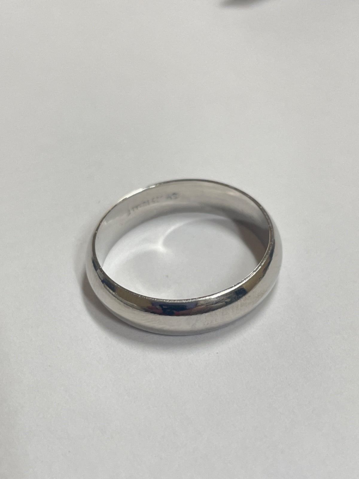 Silver Wedding Band