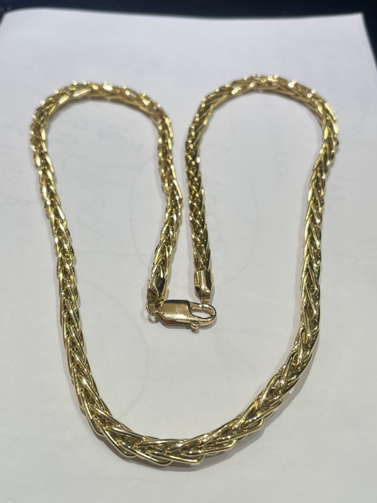 18K Yellow Gold Chain