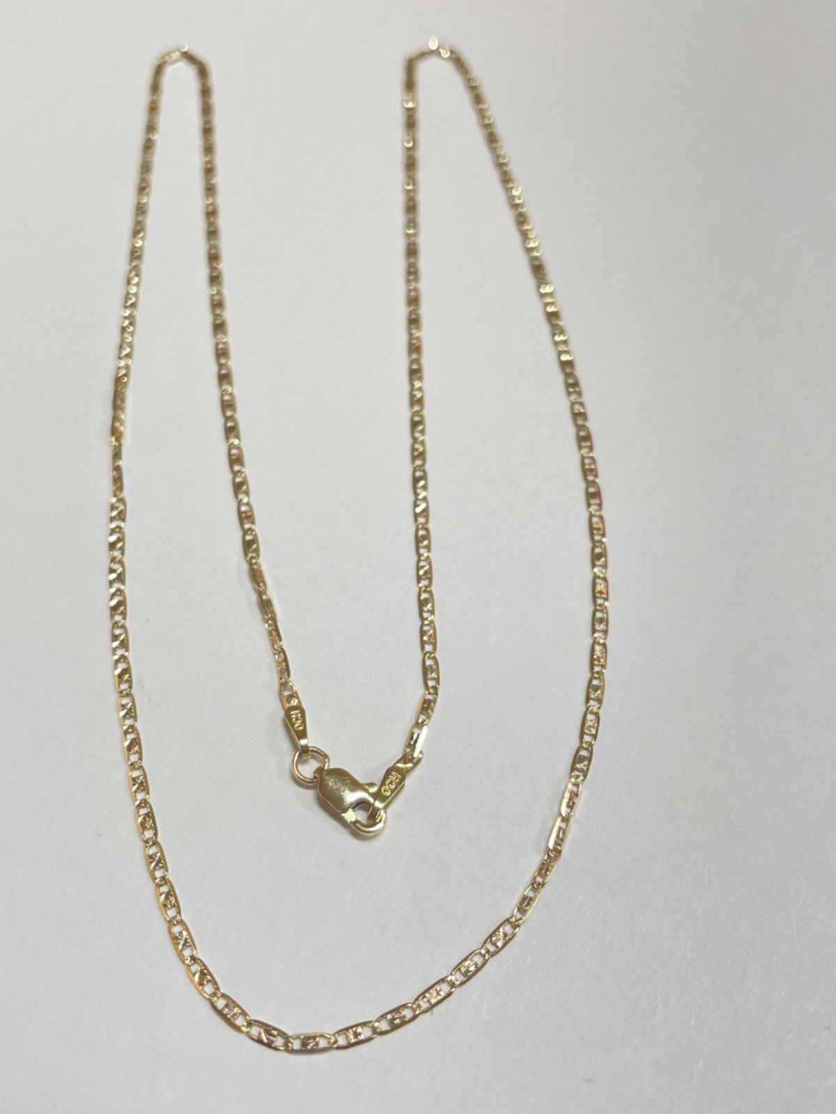 14K Two-Tone Gold Chain