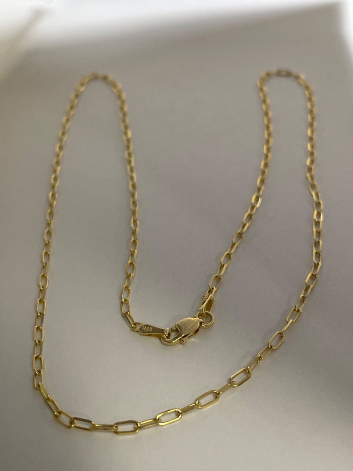 18K Yellow Gold Chain