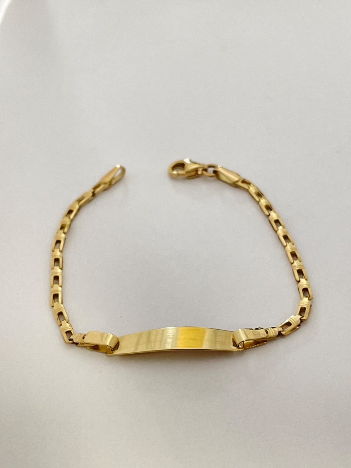 18K Yellow Gold Baby Bracelet