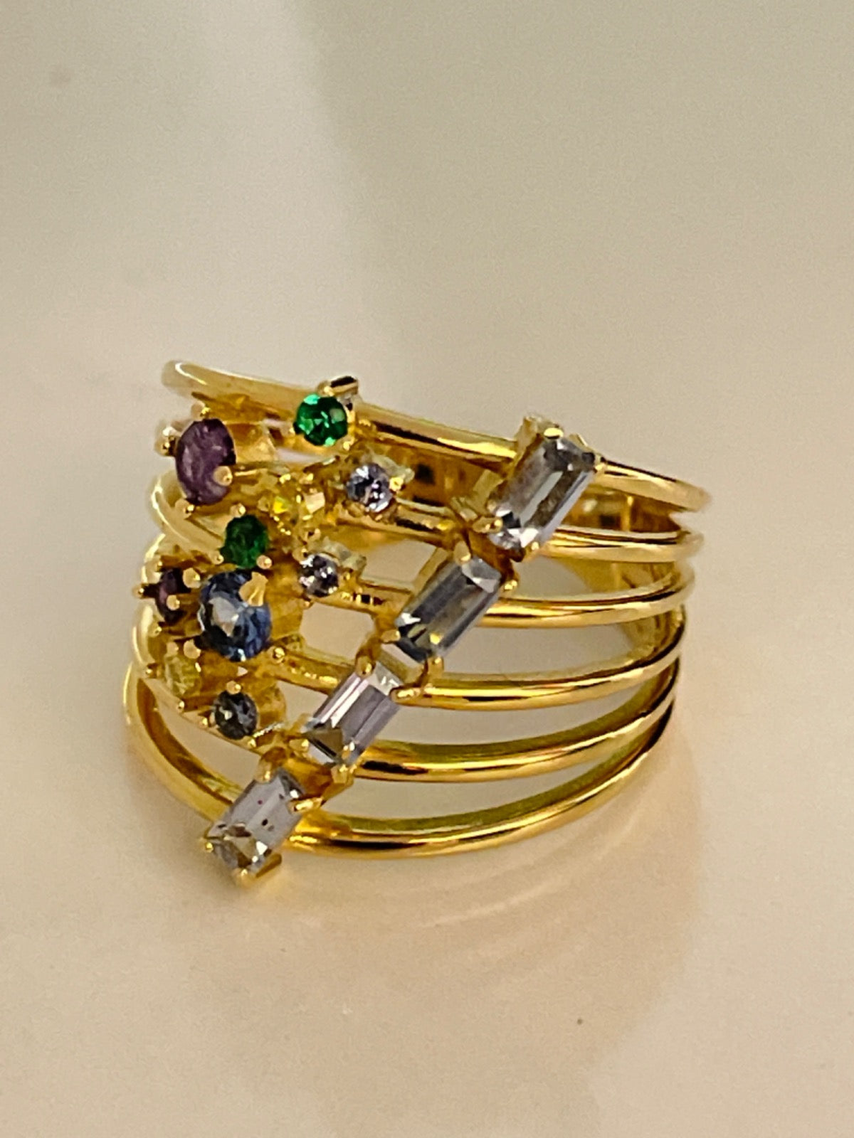 18K Yellow Gold Ring