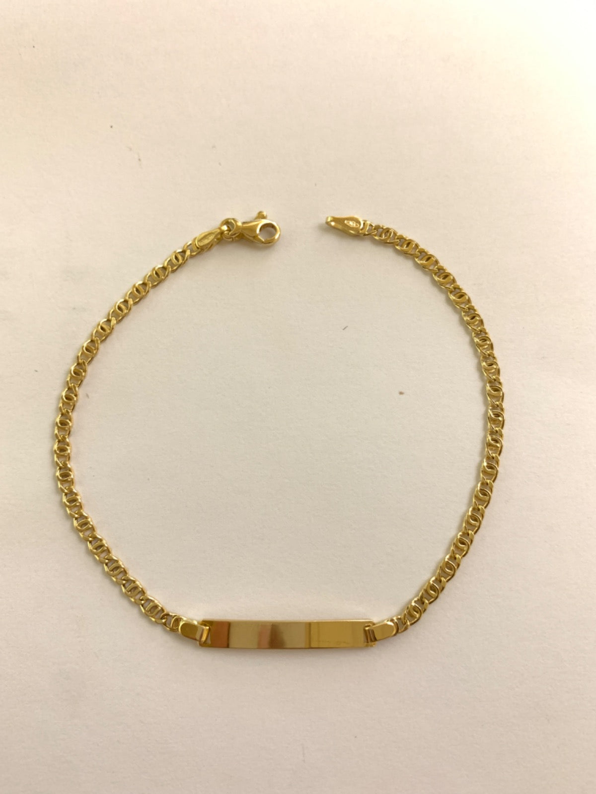 18K Yellow Gold Baby Bracelet